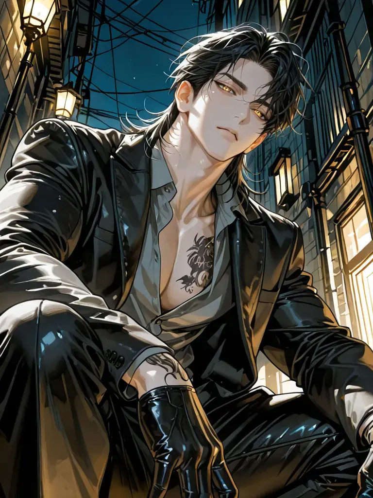 789chai의 黒雨の夜に拾われて