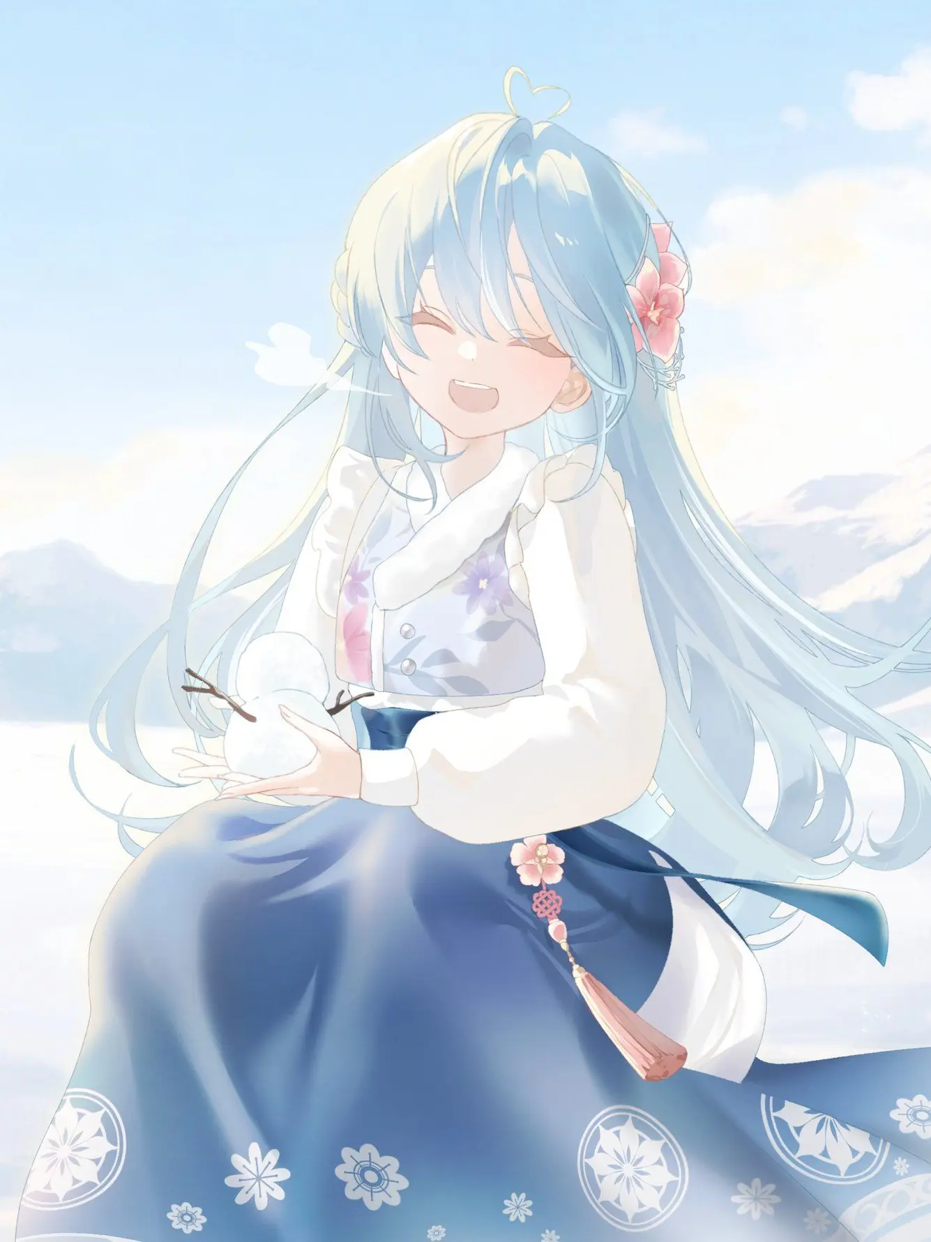 Stellar1202의 설원에서 만난 설녀