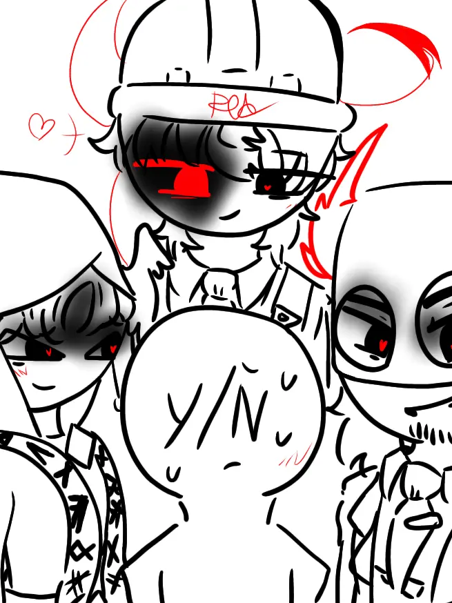 Ink-D-Red의 관리자들...?(신,빌런 버전)