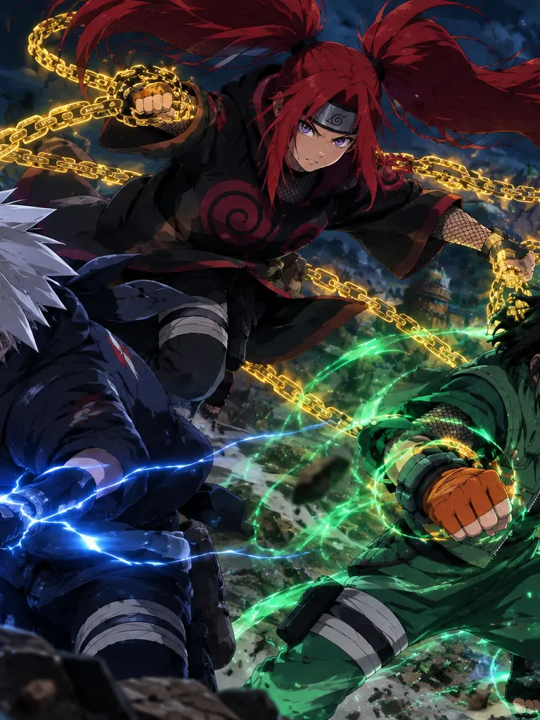 MeltyKrill4389의 Team 7: The Lightning Uchiha