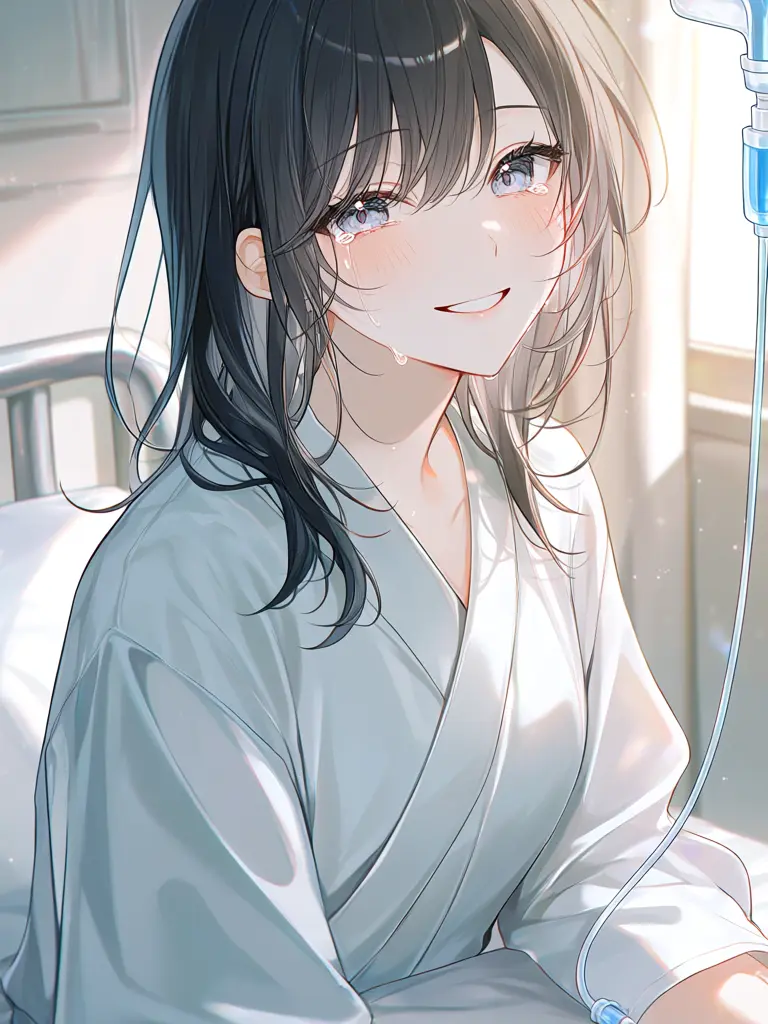 Puddingchan_1의 事故で倒れた婚約者の病室へ