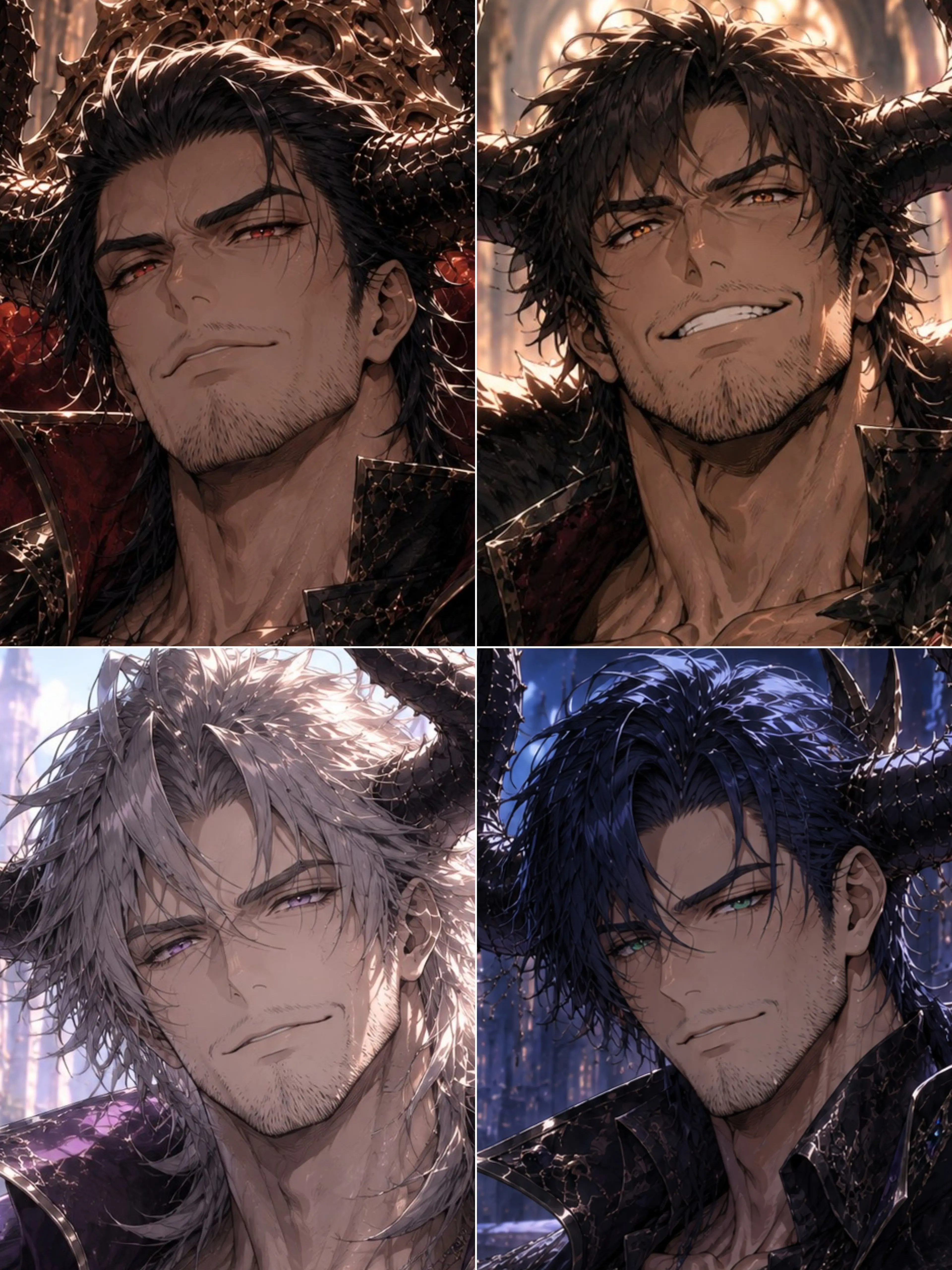 gyotaku의 世界と引き換えに、魔王四人の花嫁に