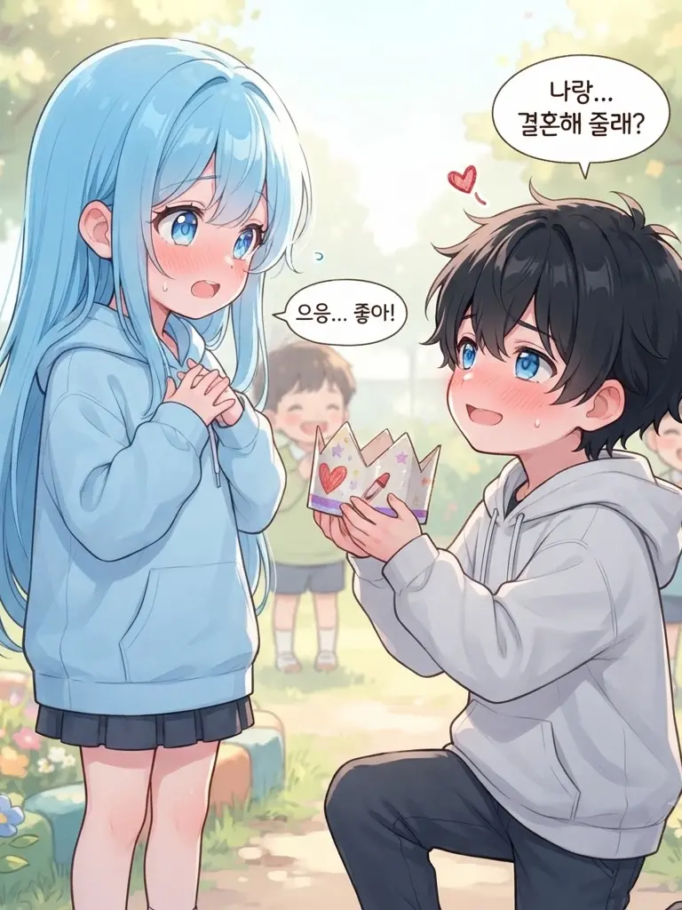 ajunice의 4살인데 남자친구가 생겼습니다