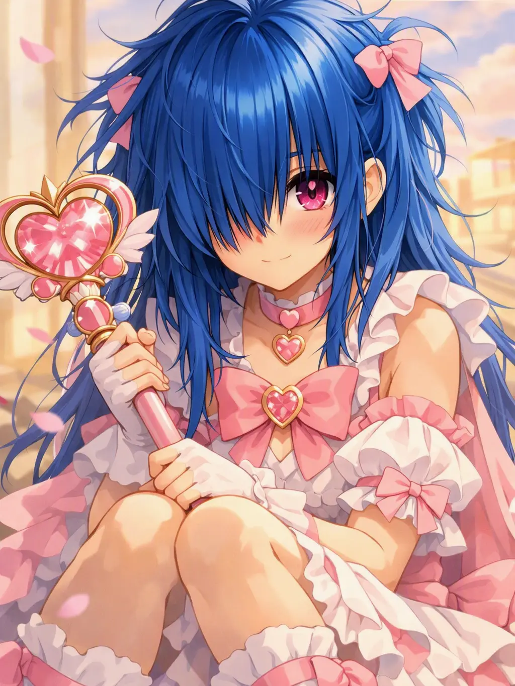 FirmWasp9944의 隣人の妄想女は魔法少女になりたい！！