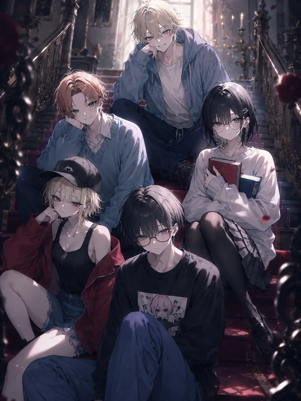 Namonaki_otome의 居場所のない子が集まる孤城。