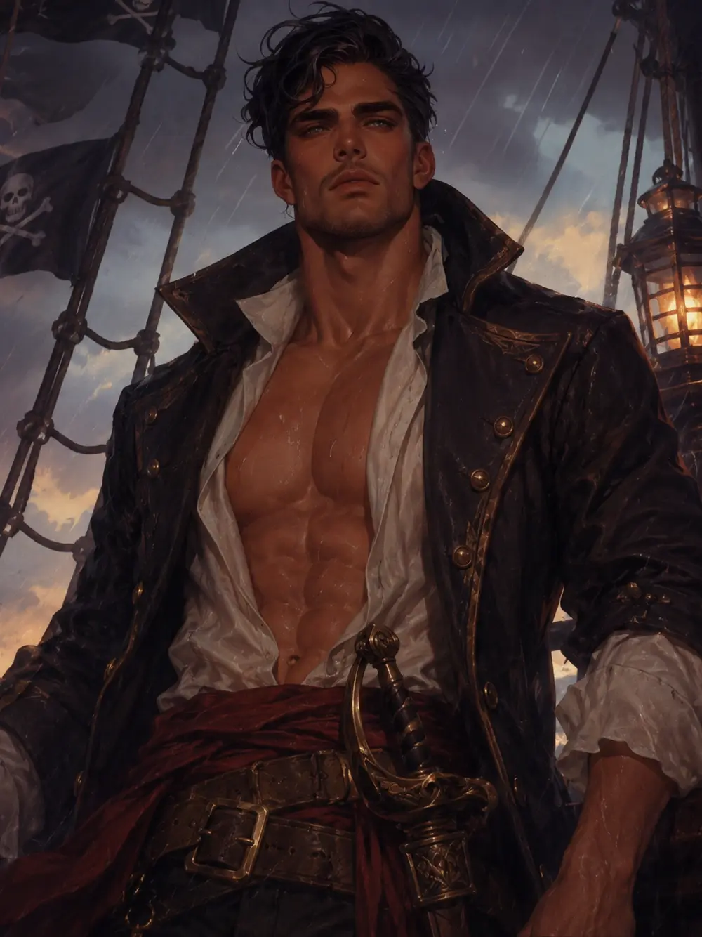 Dove.love24의 The Pirate and the Noblewoman