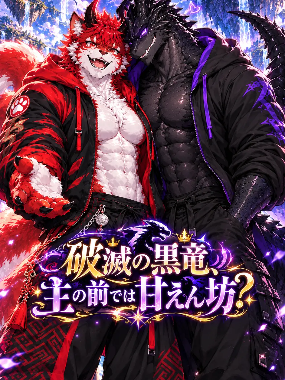 FEANIMATO6890의 破滅の黒竜、主の前では甘えん坊？