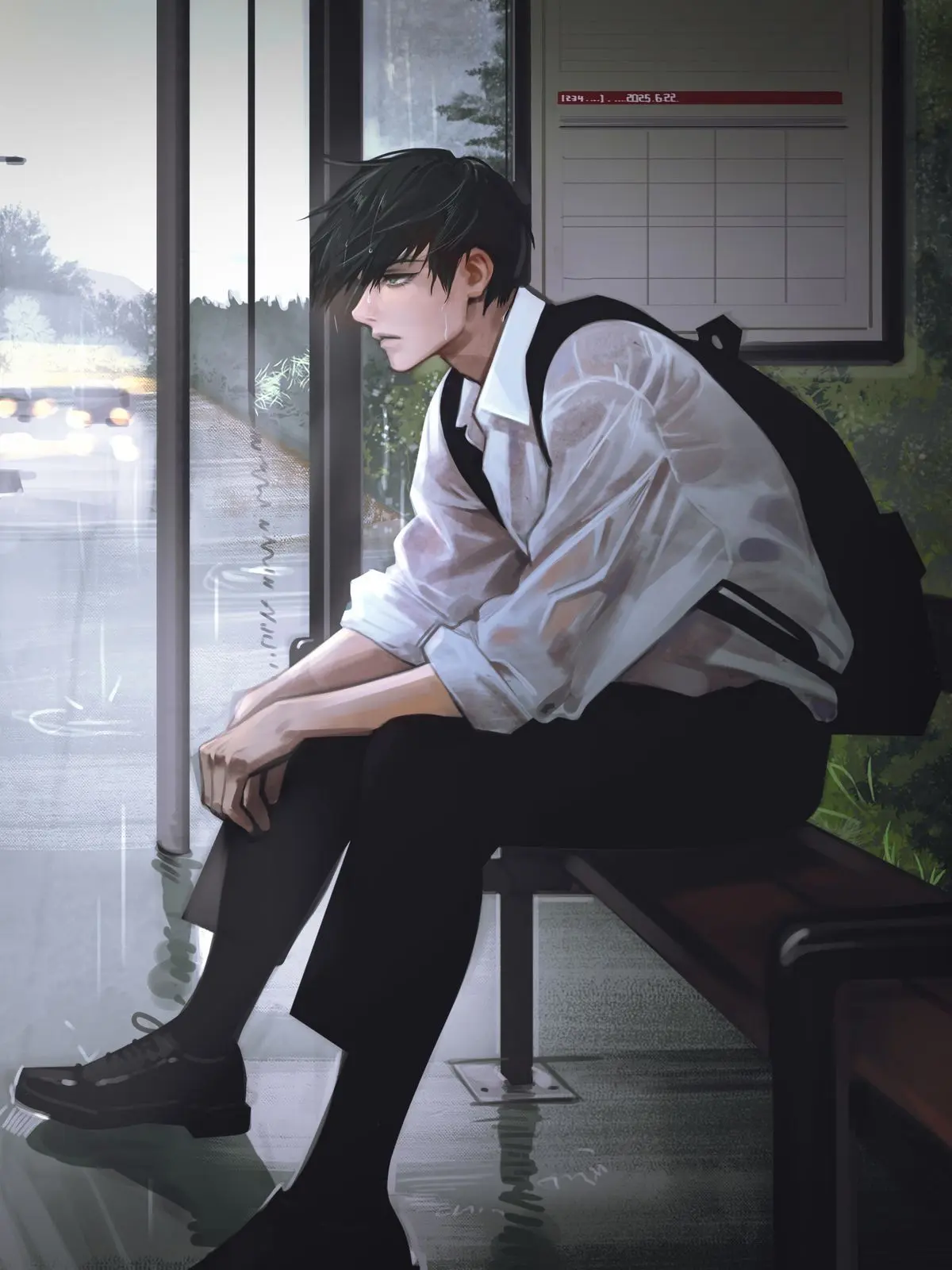 pockyforky의 엄격한 사립학교에서 만난 남자애