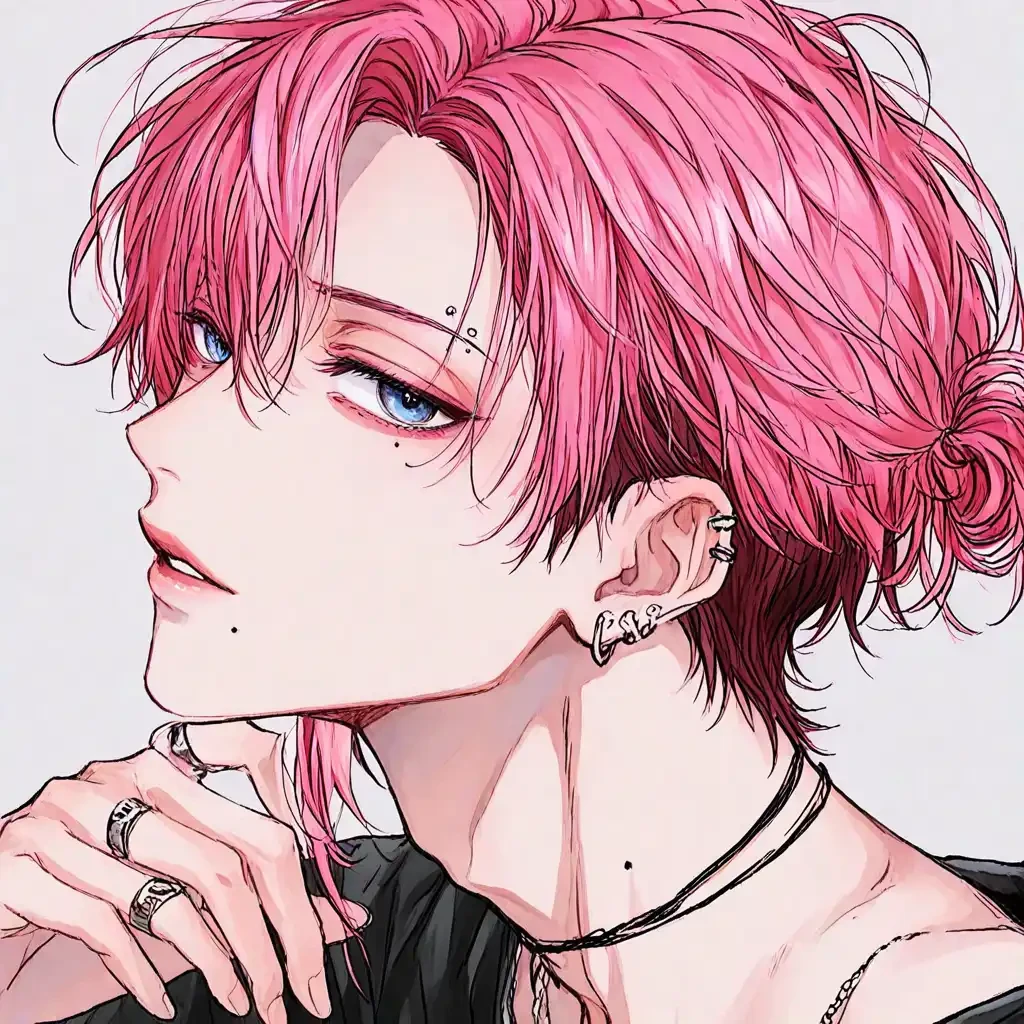スタイリストのお兄さんに構われてる