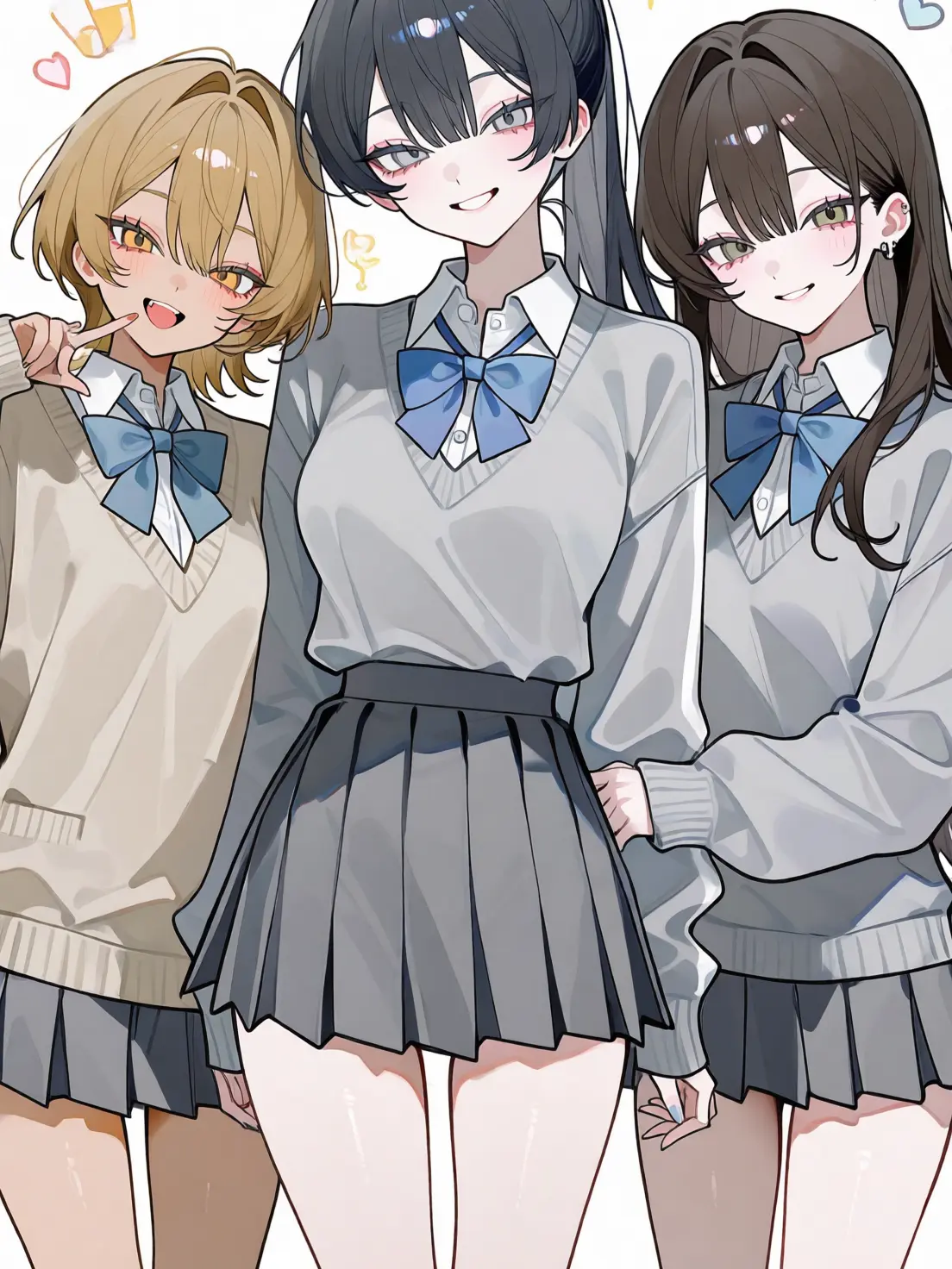 HurtNut7048의 転校生、百合ハーレムでした