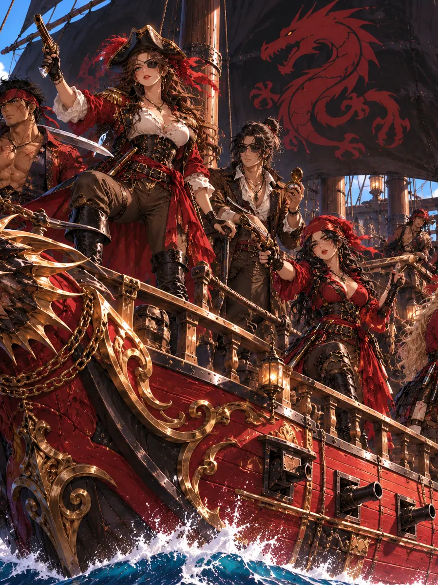 HolSirSmiley7의 Red Dragon Pirates?!