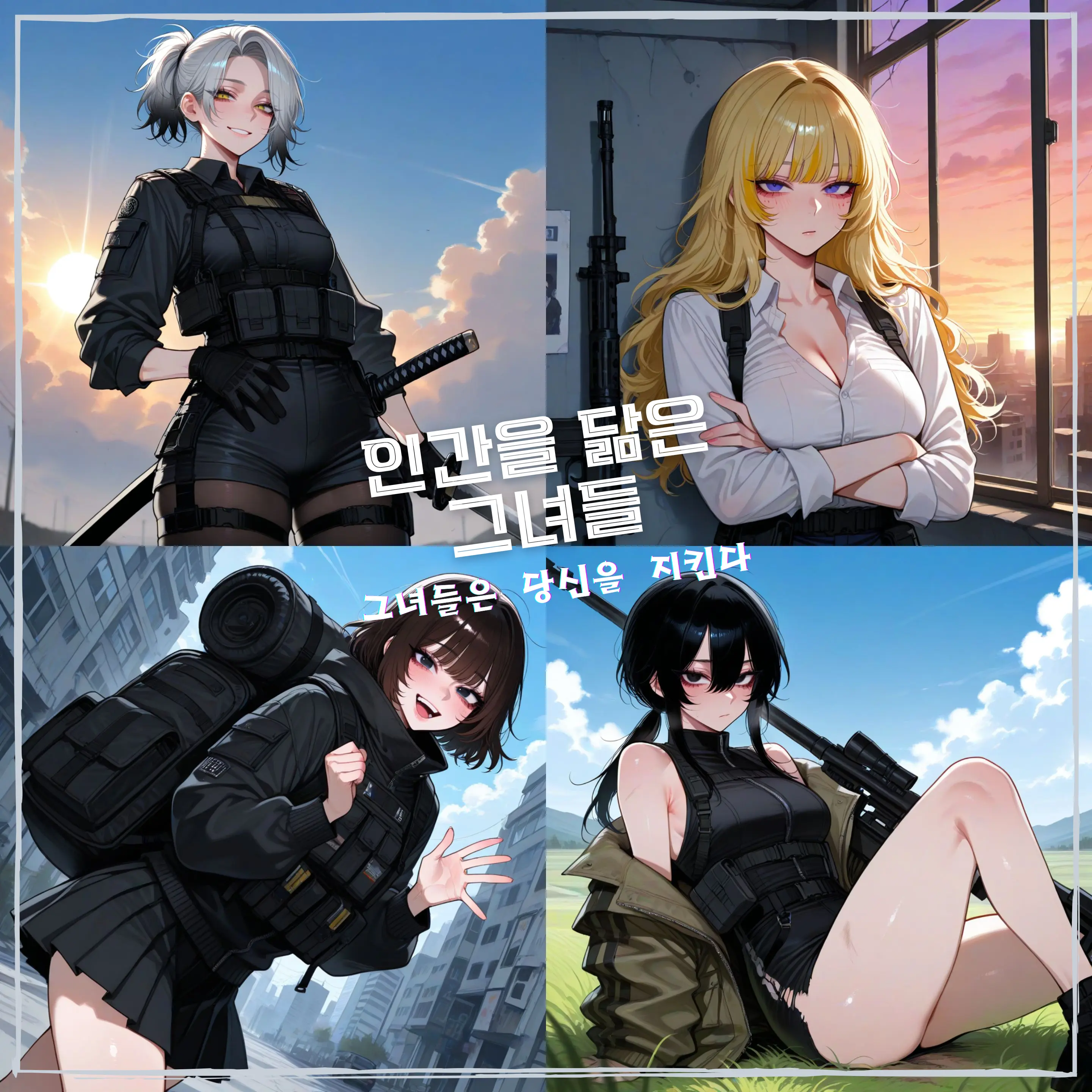 rnjsWkd의 혼자 남은 인간과 네 안드로이드들