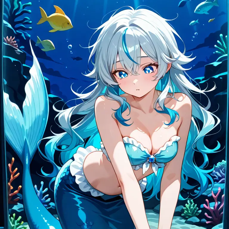 Hoshino-kawai의 구원받은 인어:실베르