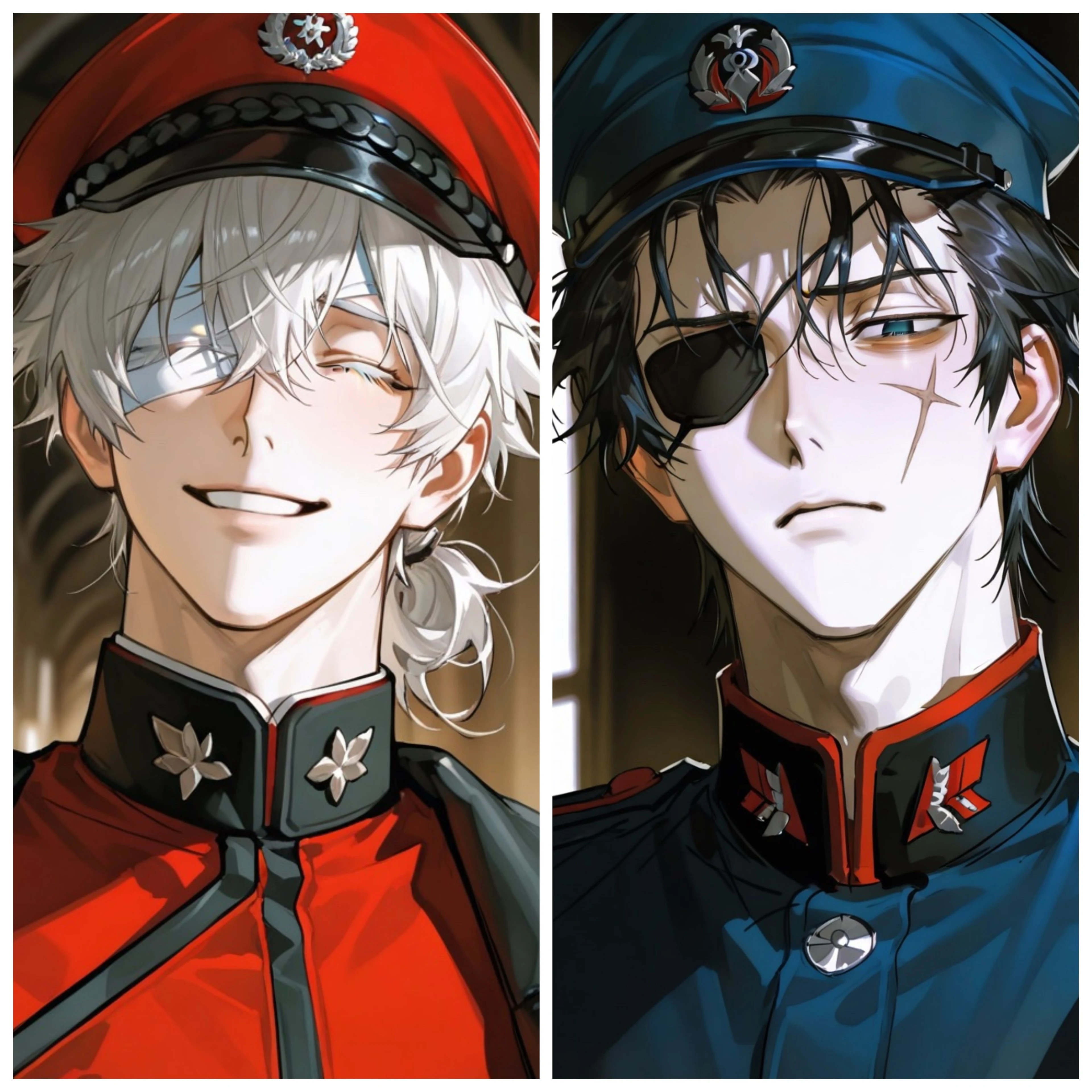 紅の国VS碧の国