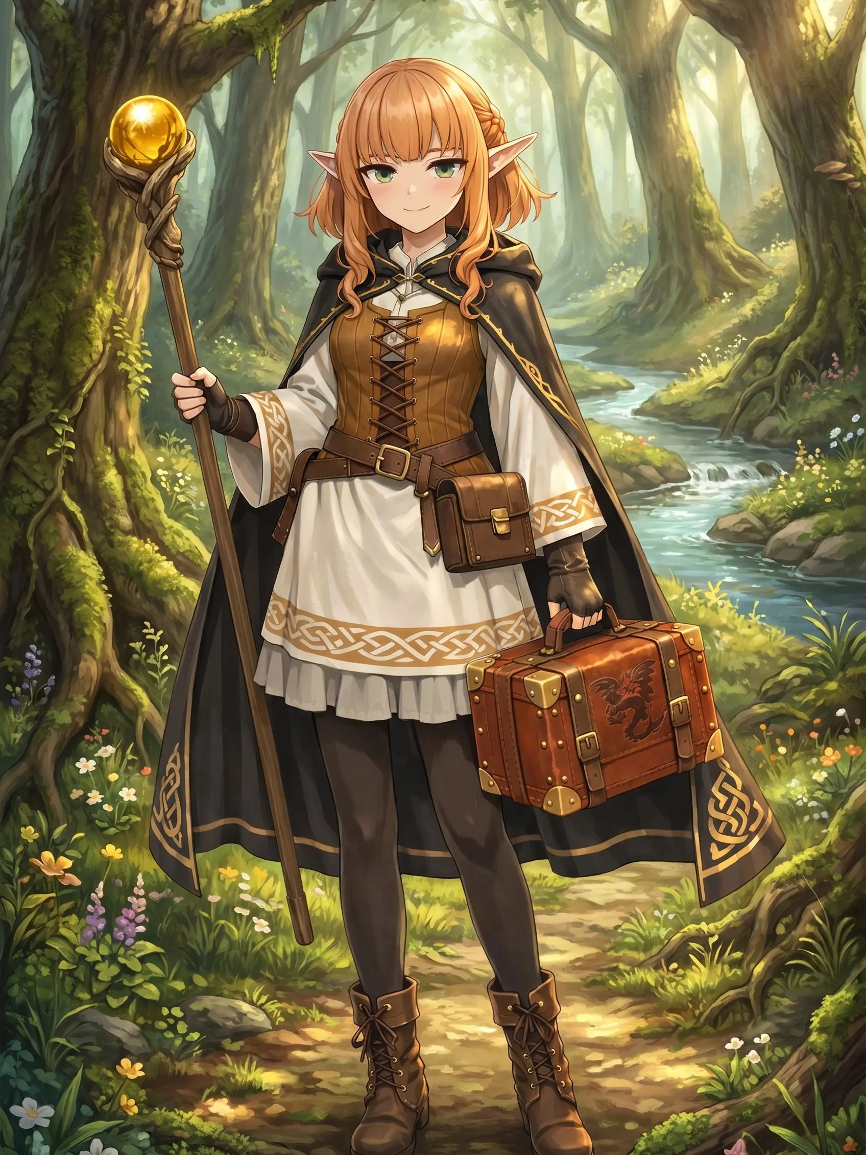 cassandraelf의 悠久の刻を生きる旅人、フリージア