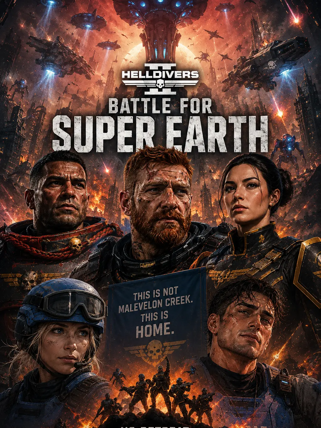 SquidMade의 Helldivers RPG - Battle for Super Earth
