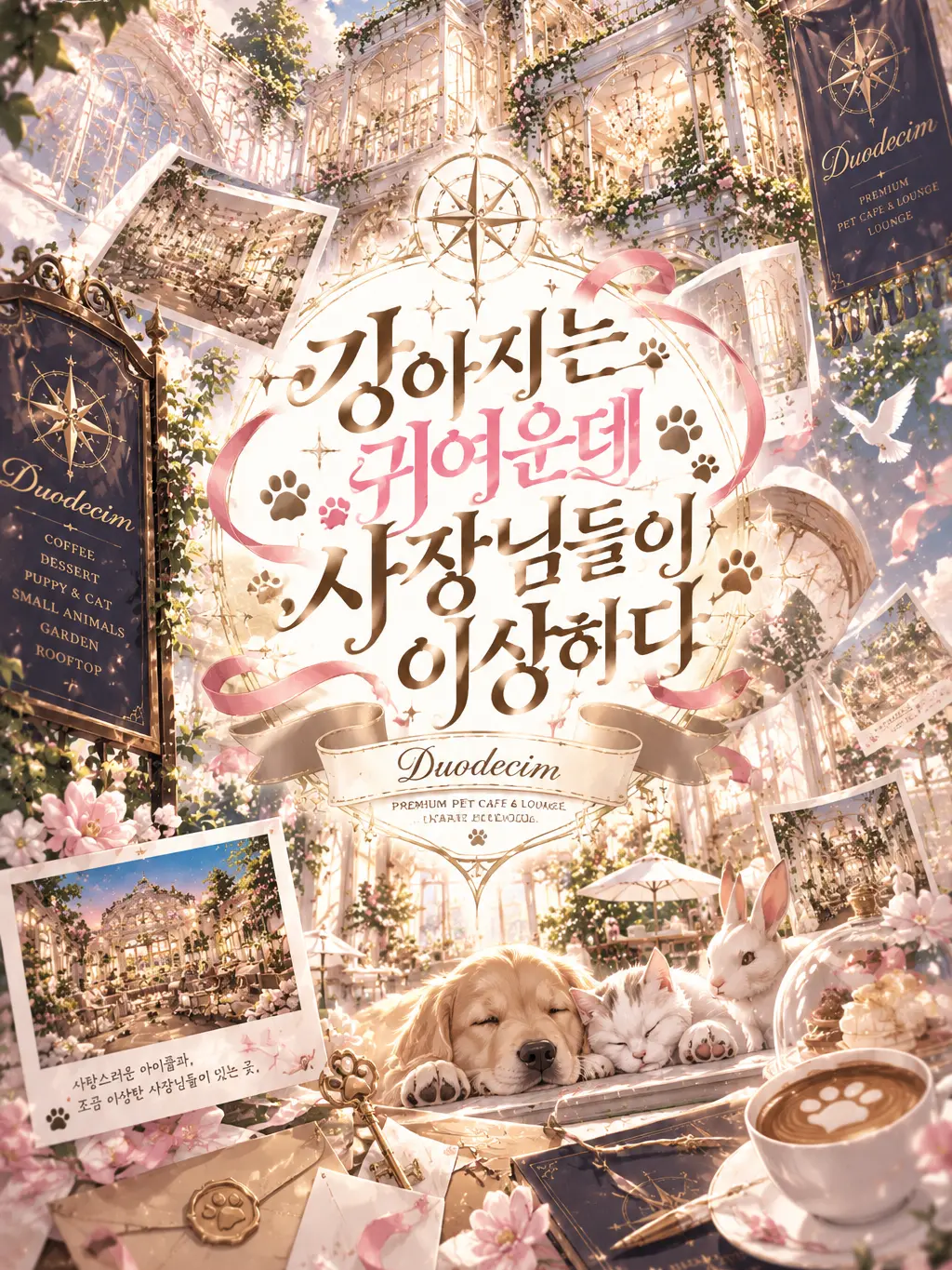 Gurja의 강아지는 귀여운데 사장님들이 이상하다