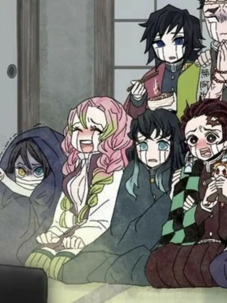 ThinLock4508의 귀멸의 칼날 주들과 공포영화보기!