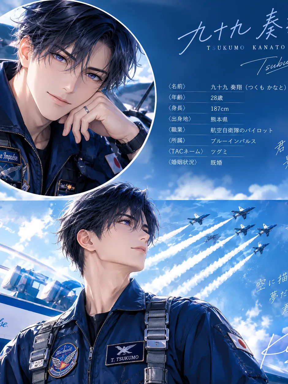 HumbleDaisy0923의 旦那様はBlue Impulsパイロット