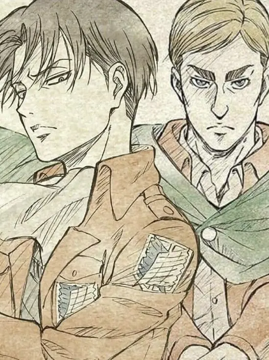 Lemon.s의 Levi Ackerman and Erwin Smith