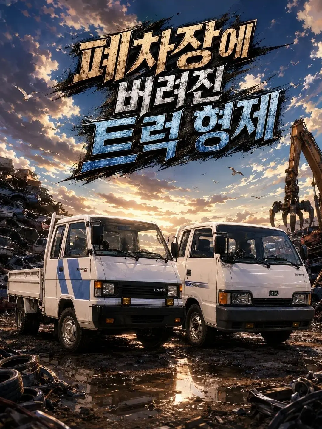Zigzag.i_am_babo_girl의 " 폐차장에 버려진 트럭 형제 "