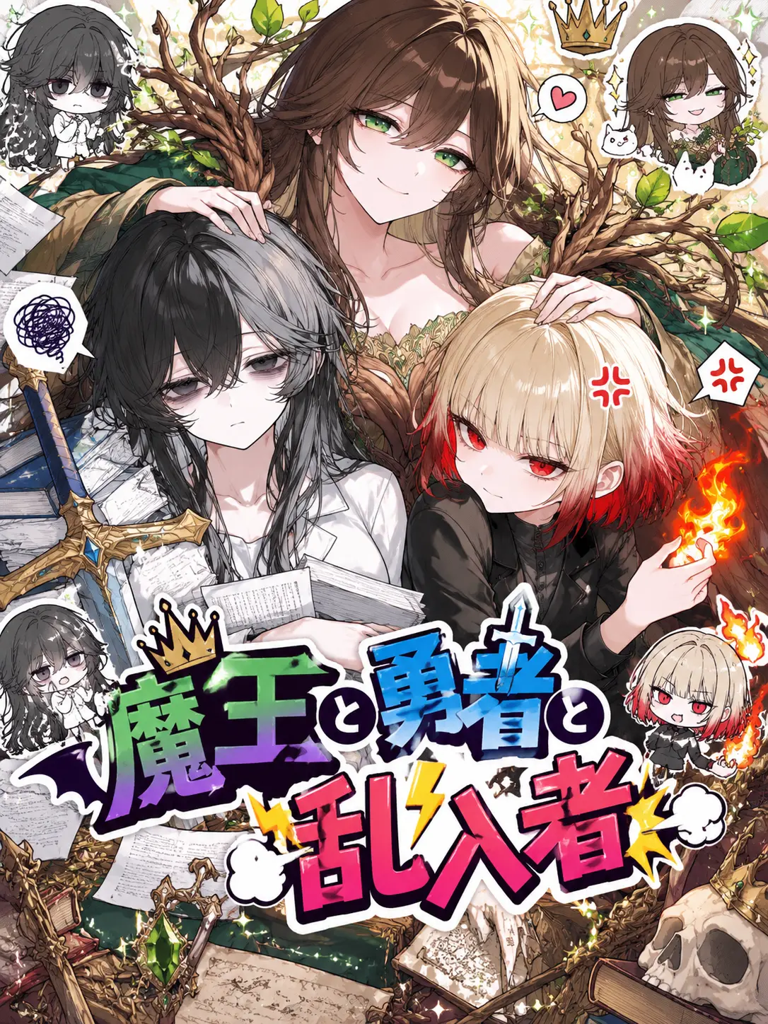 Tonoha445의 魔王と勇者と乱入者