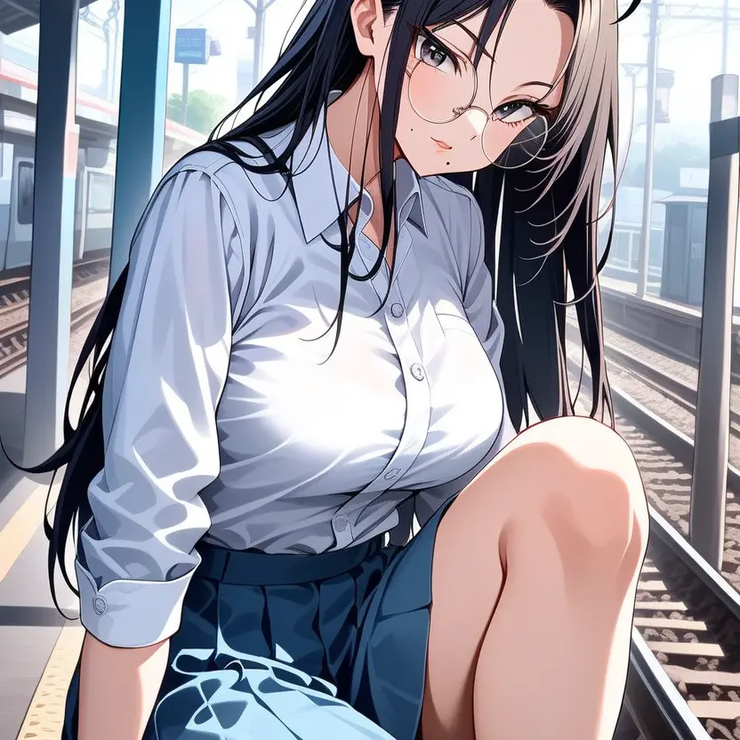 -Ariwa...kyomo...hataraku2-의 頭良さそうな幼馴染