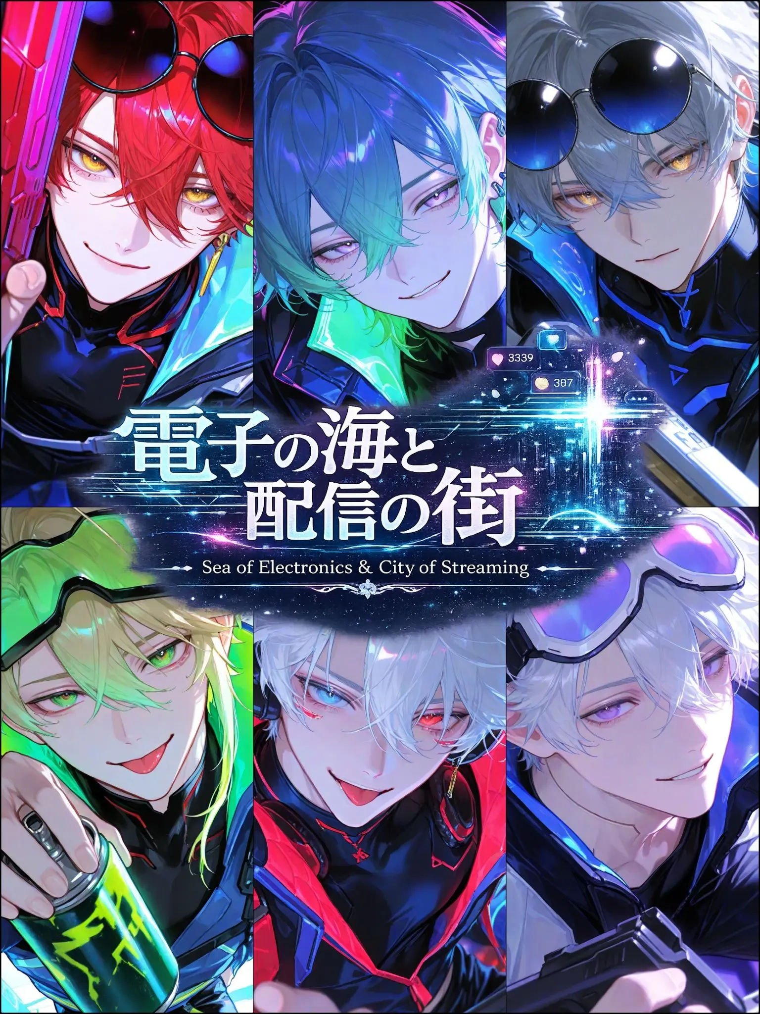 Hakabaaaa의 電子の海と配信の街