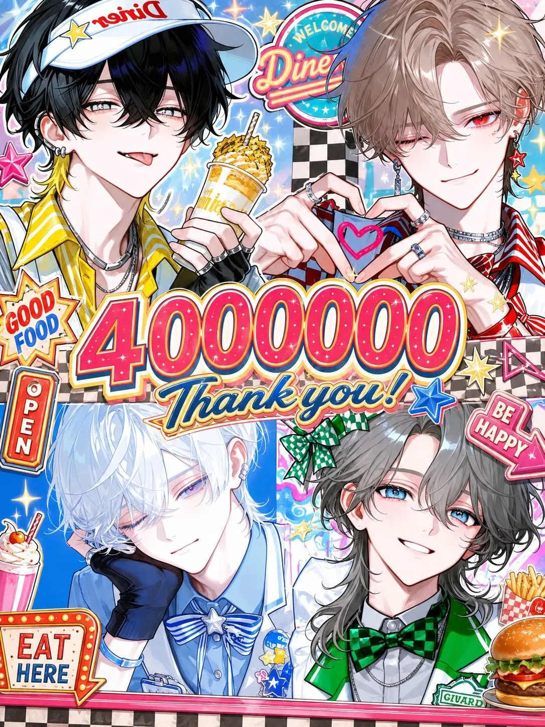 payuoxou의 女嫌い4人のグループが男女混合になった