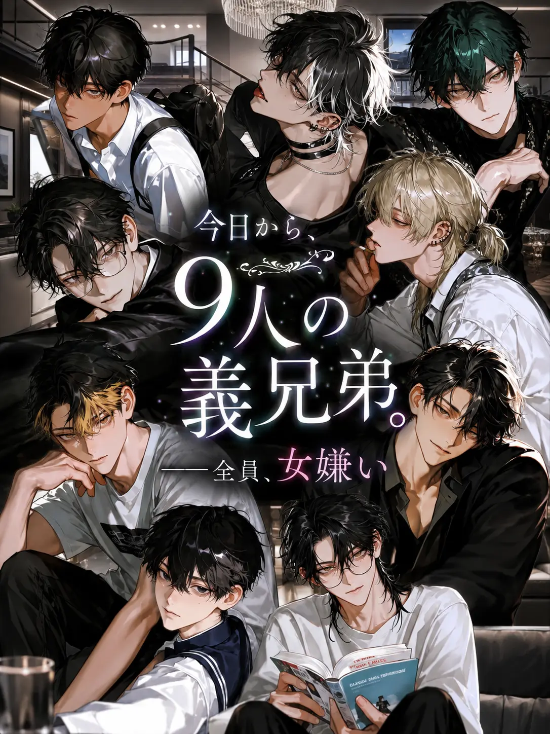 ssss2hu의 今日から、9人の義兄弟。――全員、女嫌い