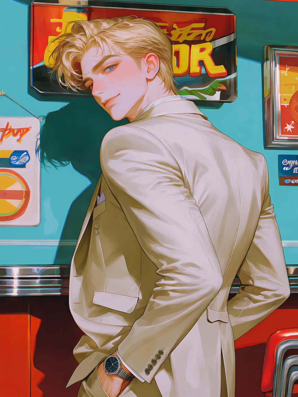 [Neon Cherry Diner] 대표 이미지