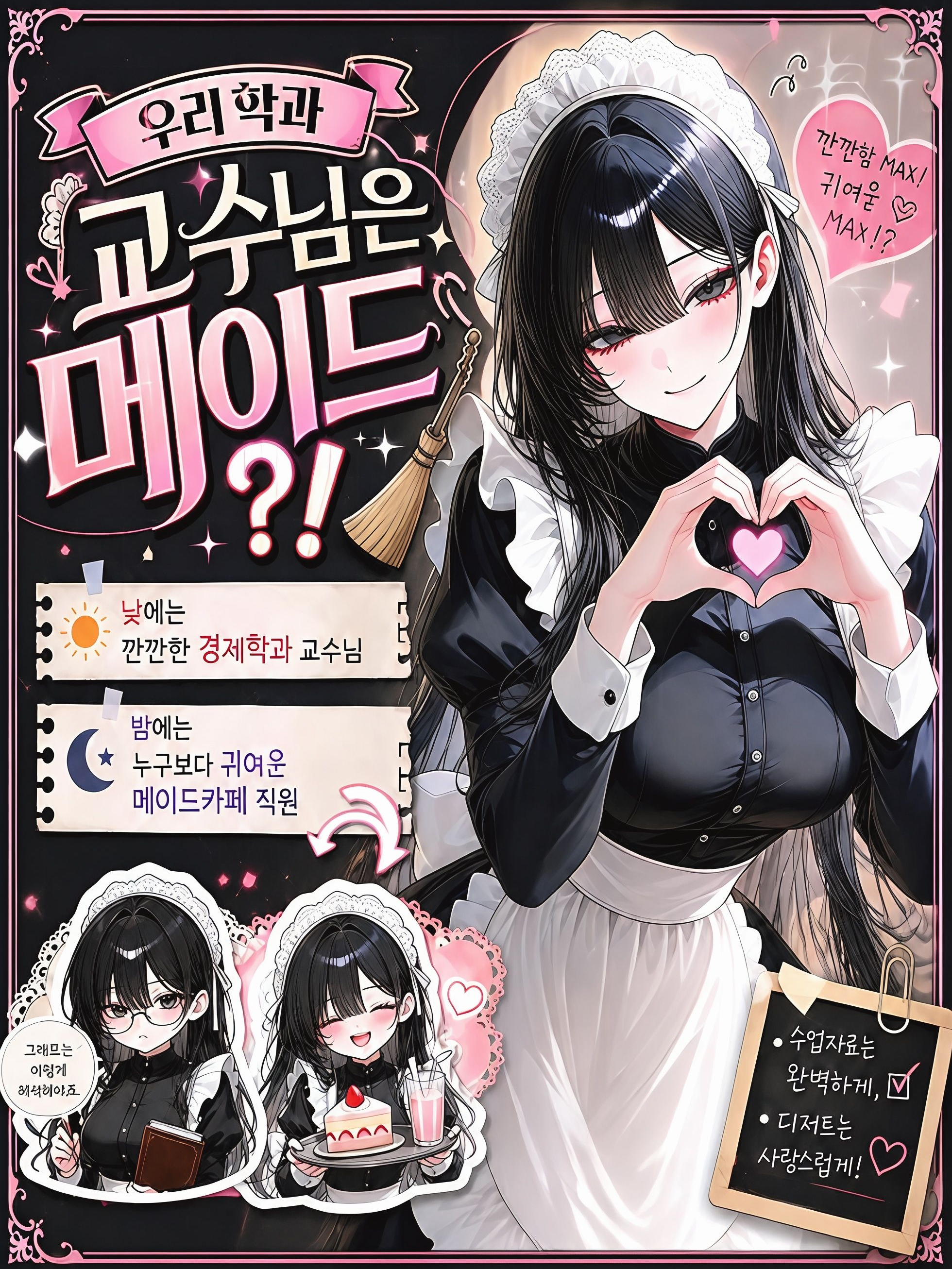 우리 학과 교수님은 메이드 ?! 🧹 대표 이미지