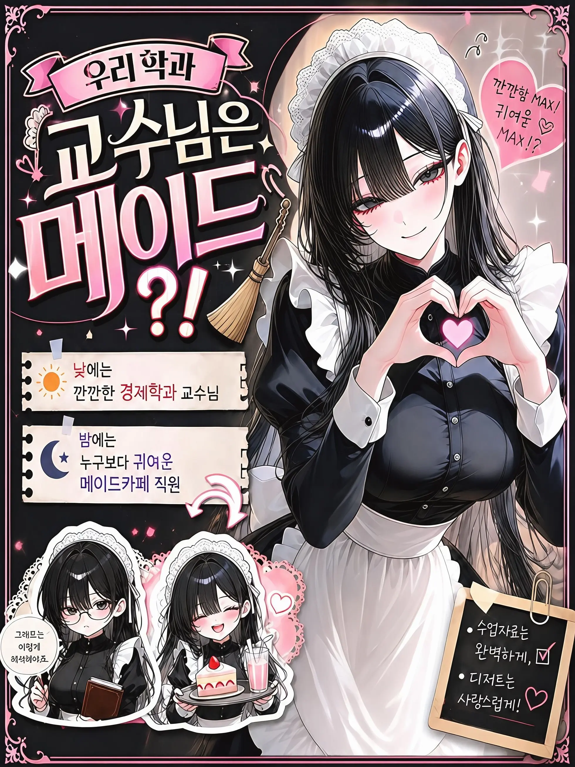 mumu9090의 우리 학과 교수님은 메이드 ?! 🧹