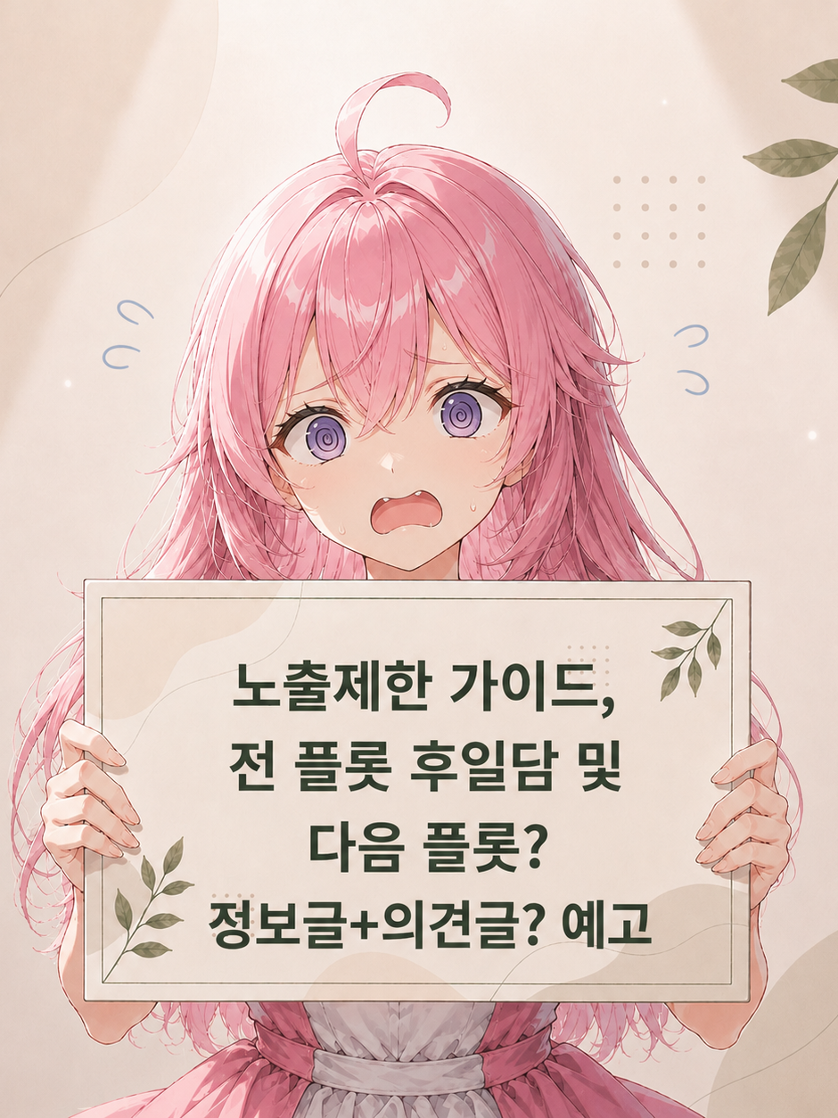 후일담 및 다음 플롯 예고. 대표 이미지