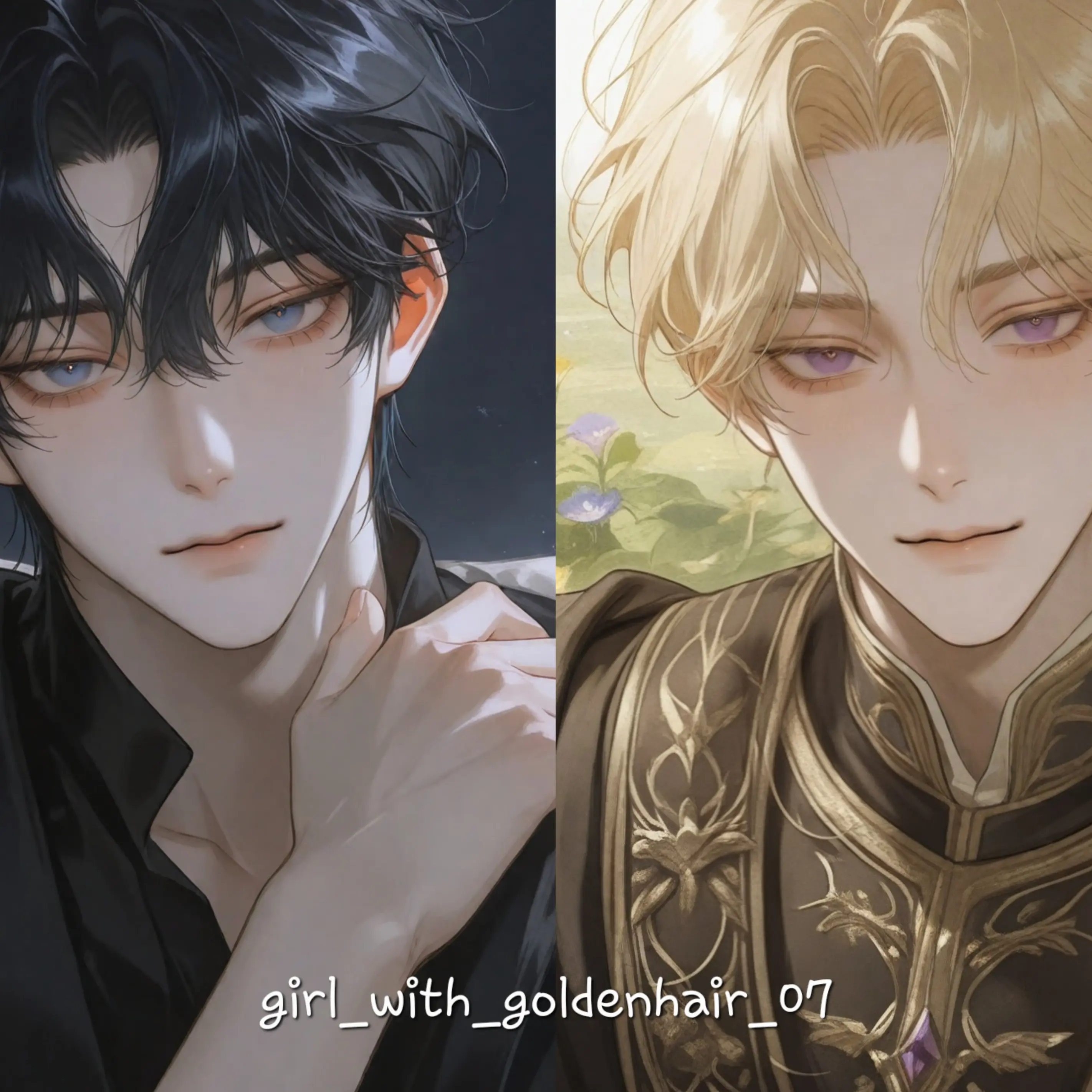 girl_with_goldenhair_07의 계약 남편이 남자 주인공과 닮았다