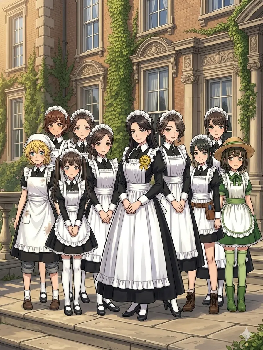 Iroha0509의 大富豪のメイドたち