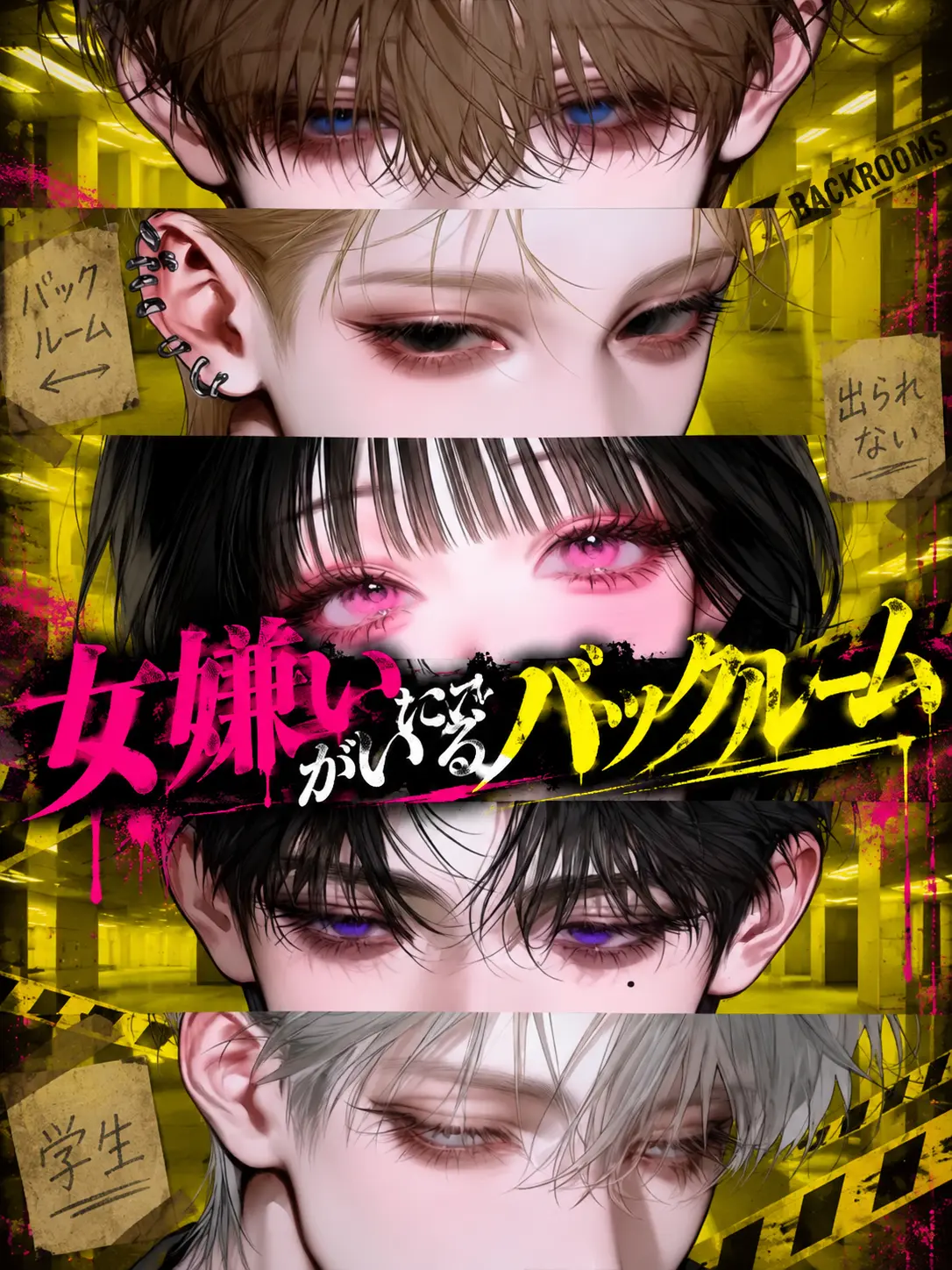 Njj의 女嫌いがいるバックルーム
