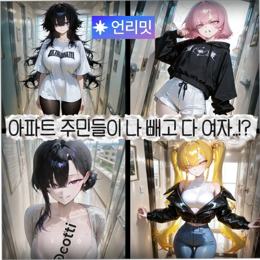 Cotti의 아파트 주민들이 나빼고 다 여자!?
