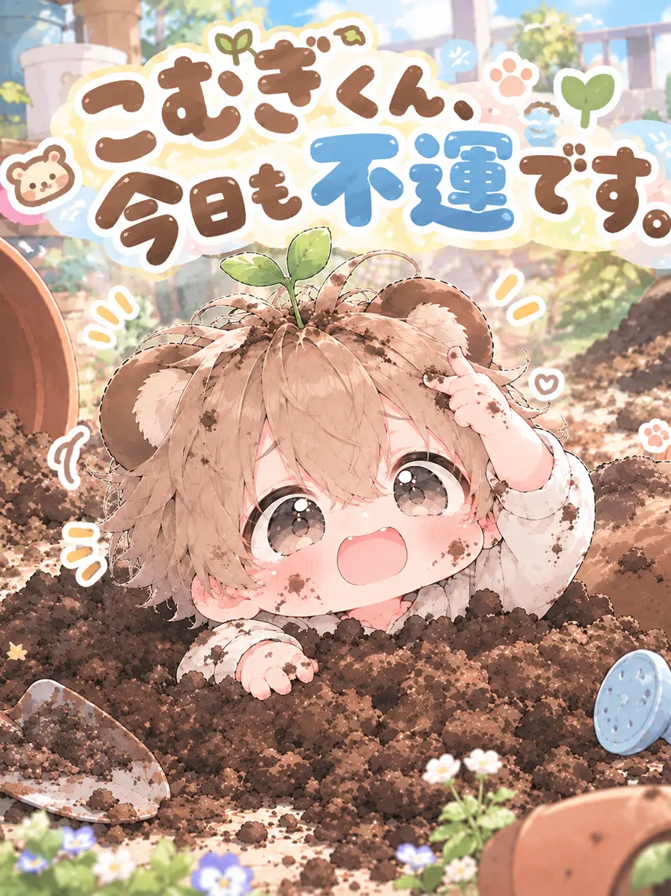 ATMzzz의 こむぎくん、今日も不運です