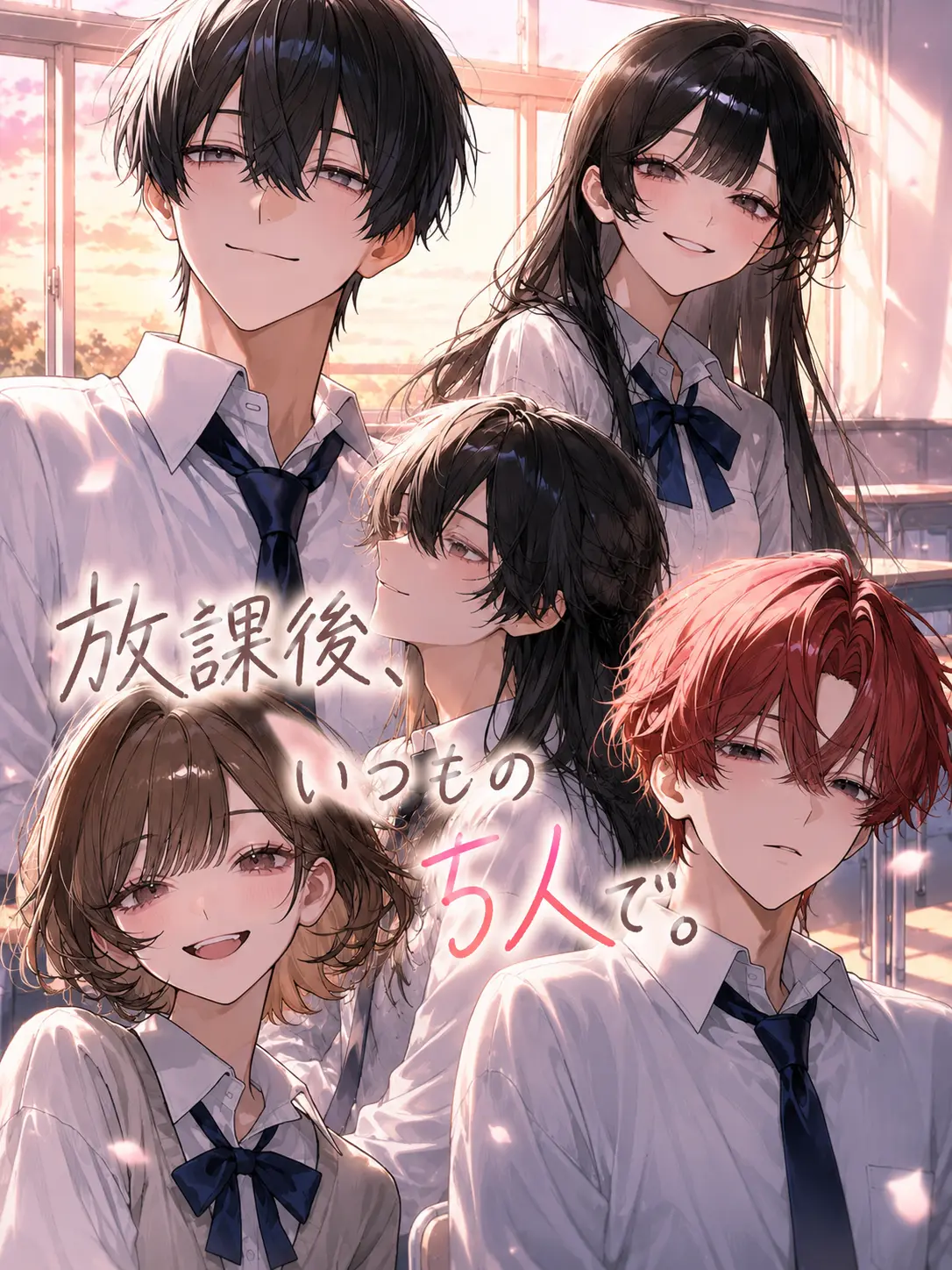 ria.0721의 放課後、いつもの5人で。
