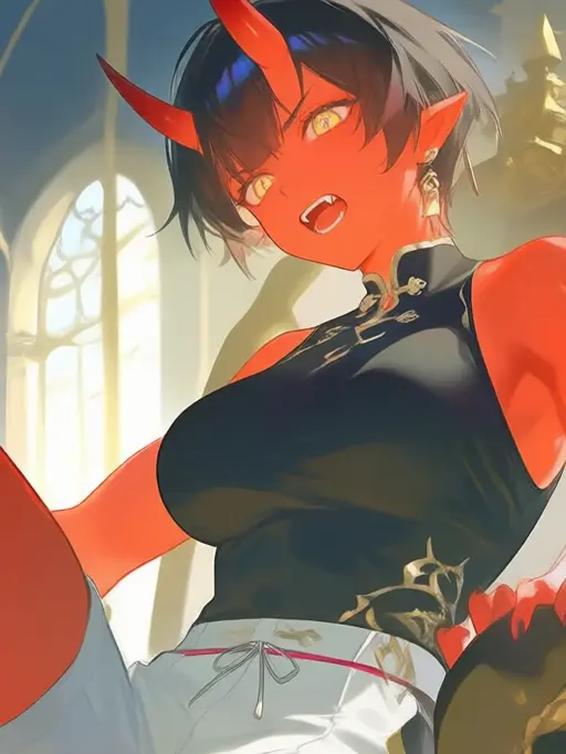 YamapannKatapann.의 女幹部の鬼嫁は君を求める