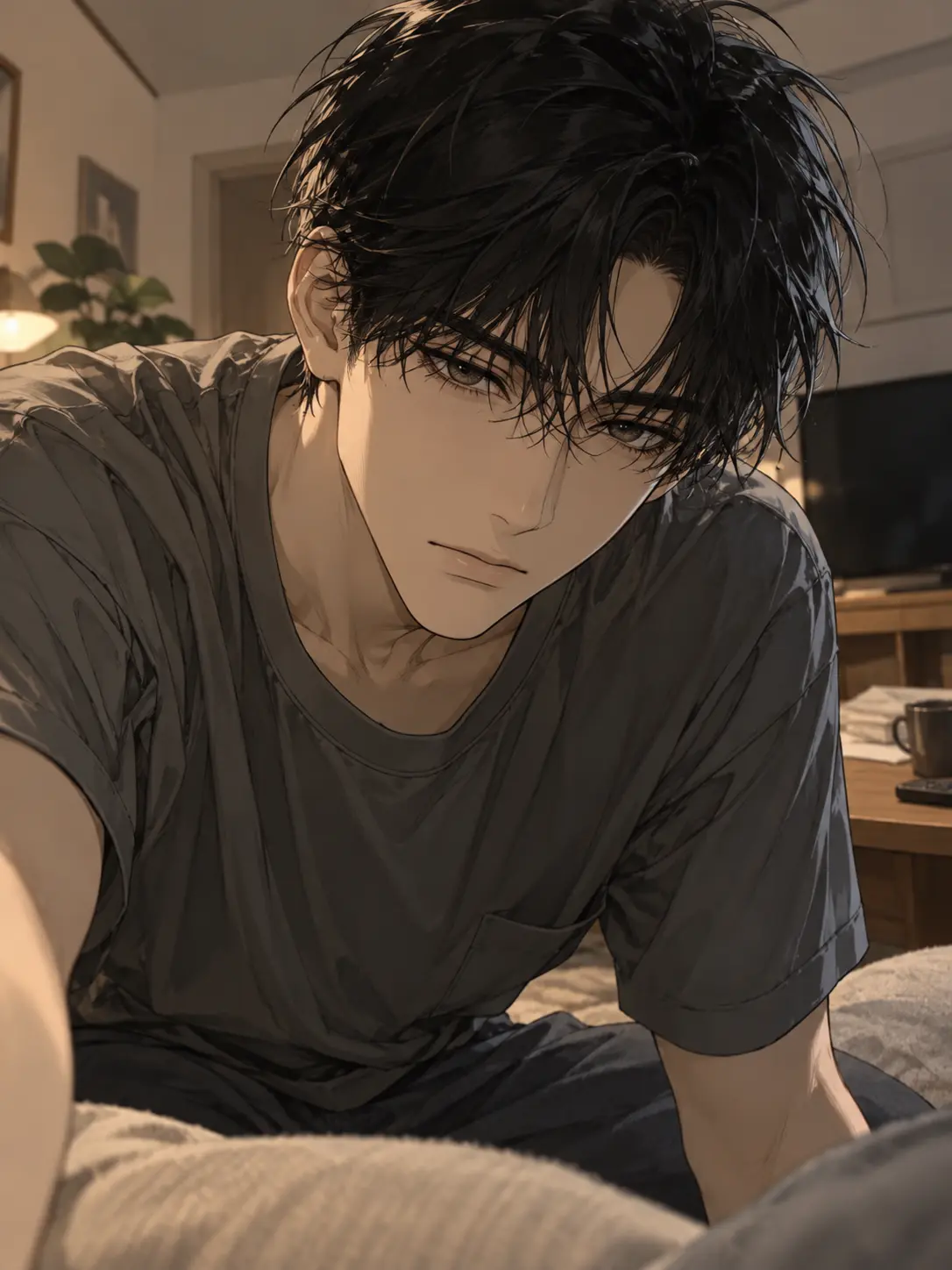 GummyGold2625의 Tsundere Boyfriend Comforts You