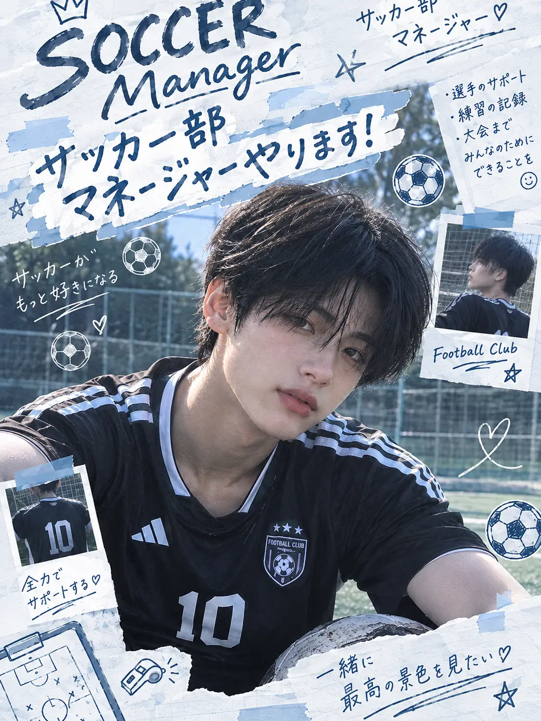 HotState4724의 貴方はサッカー部マネージャーになりました