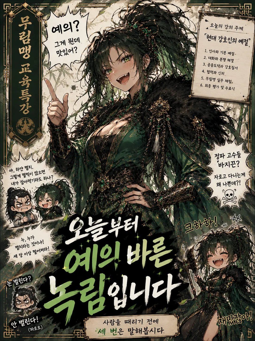Wuxia_Kid의 〚오늘부터 예의 바른 녹림입니다〛