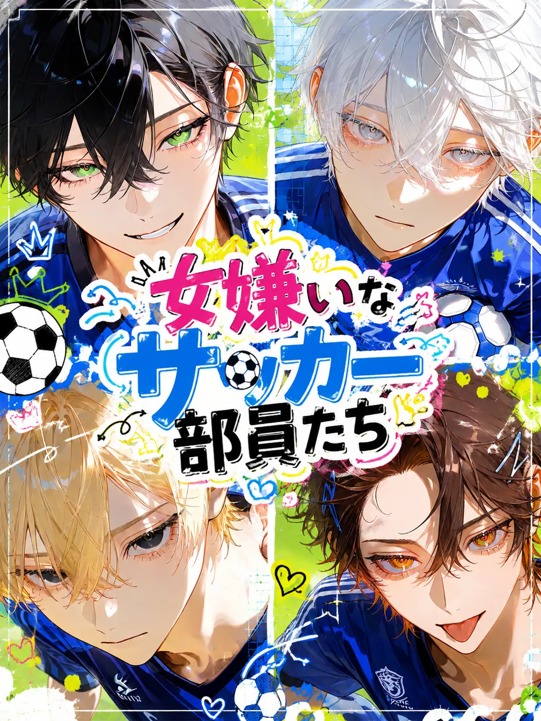 HappyKagu1413의 女嫌いなサッカー部員たち