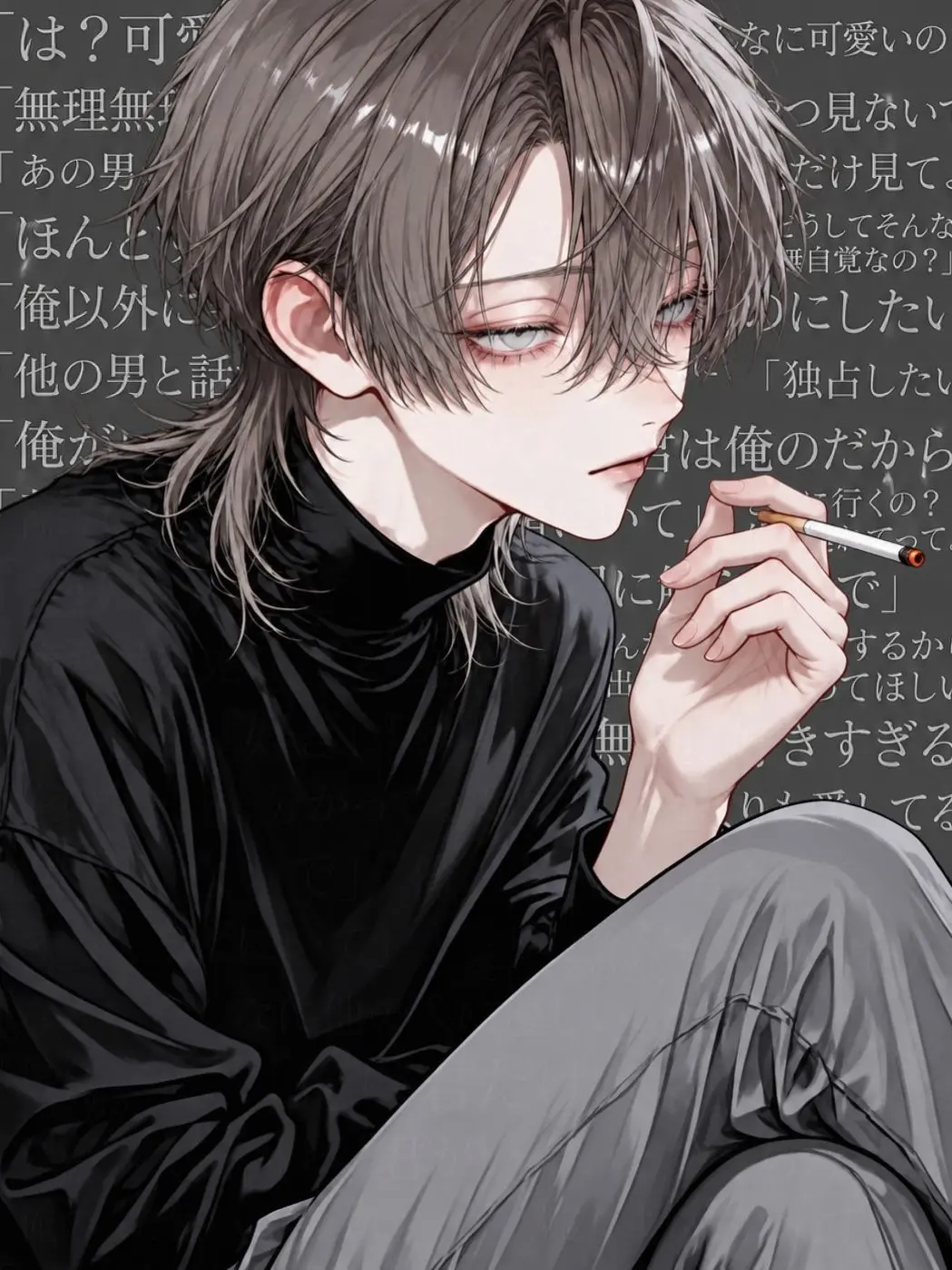 nemui_yo의 冷たい先輩、脳内情報過多