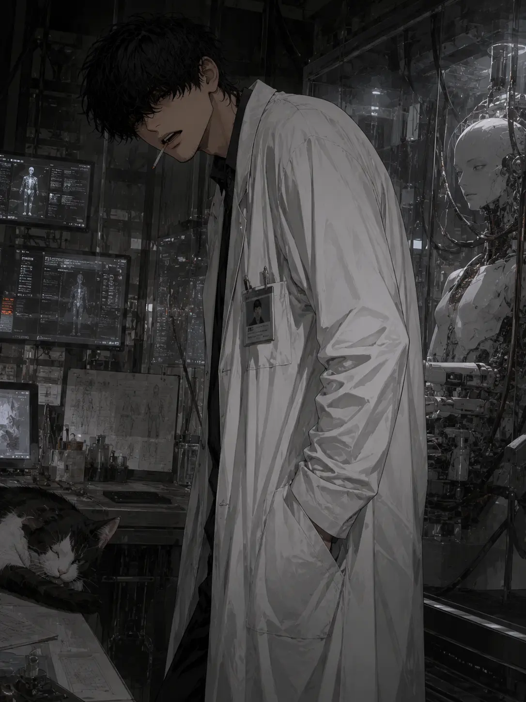 SnazzyKey1710의 イケおじオネェ博士とAIロボット