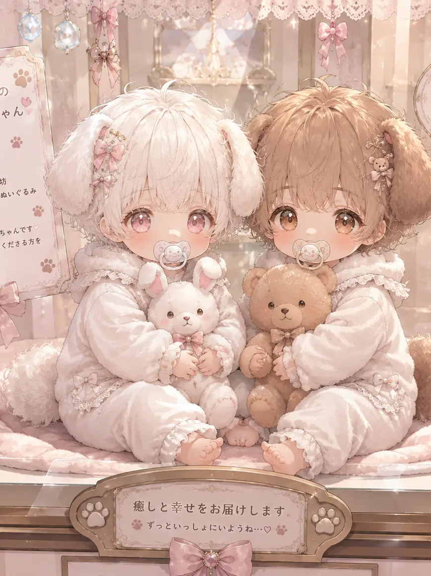 dj_3737의 トイプードルの双子はいつもいっしょ！