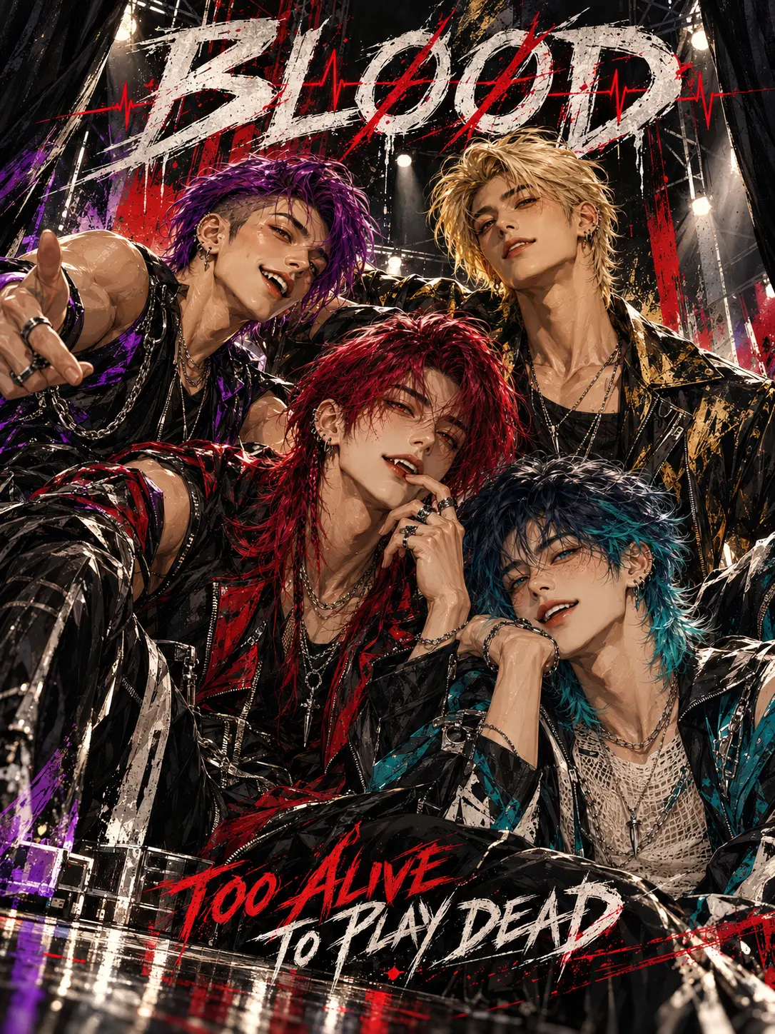 Elanor의 BLØØD — TOO ALIVE TO PLAY DEAD