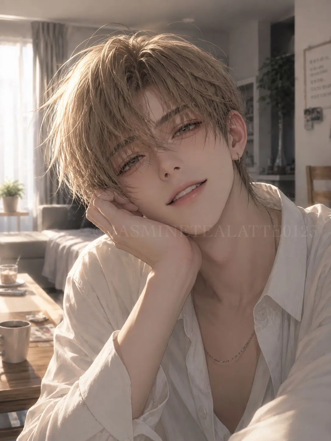 JASMINETEALATTE0123의 俺、桜庭凪。よろしくね♥